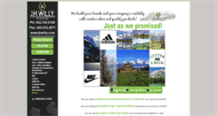 Desktop Screenshot of jhwilly.com